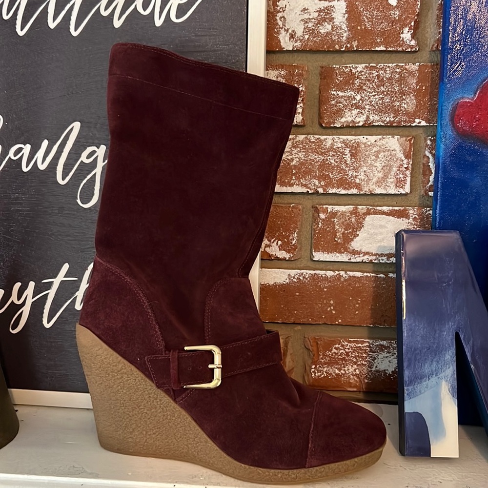 Suede Nine West Boots